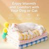 Cotton-Linen Pet Blanket & Sleeping Mat for Cats and Dogs