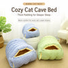 Enclosed Pet Bed for Cats & Small Dogs