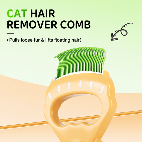 Shell-Shaped Grooming Comb for Cats and Dogs
