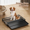 Drawer-Style Dog Potty Tray