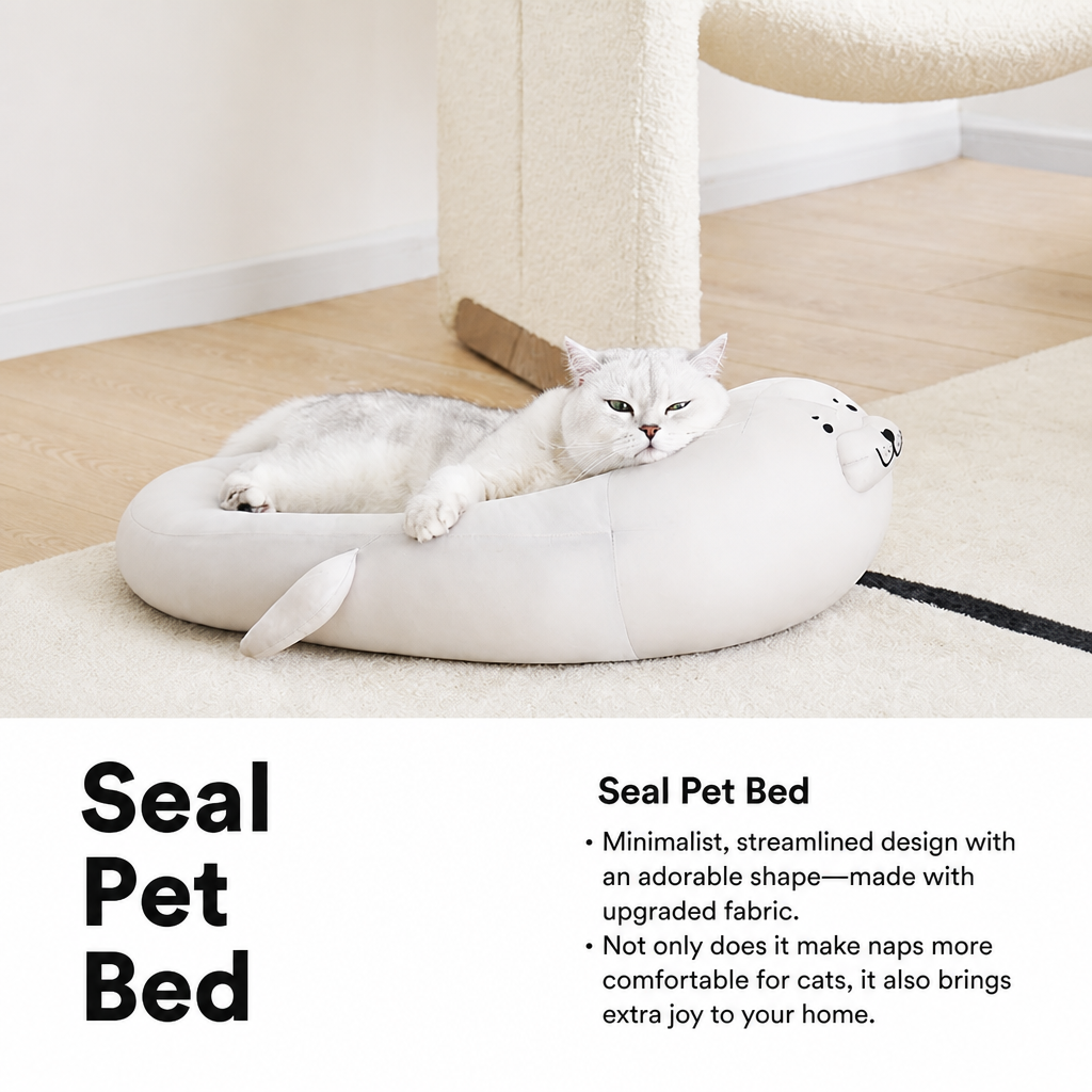Semi-Enclosed Washable Cat Bed