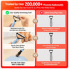 Dog & Cat Dematting Brush for Tangles & Loose Fur