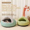 Semi-Enclosed Pet Bed for Cats and Small Dogs