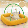 Cat Tent Bed & Play Mat for Indoor Lounging