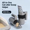 All-in-One Cat Litter Scoop with Waste Bag Holder