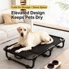 Foldable Elevated Dog Bed with Breathable Mesh