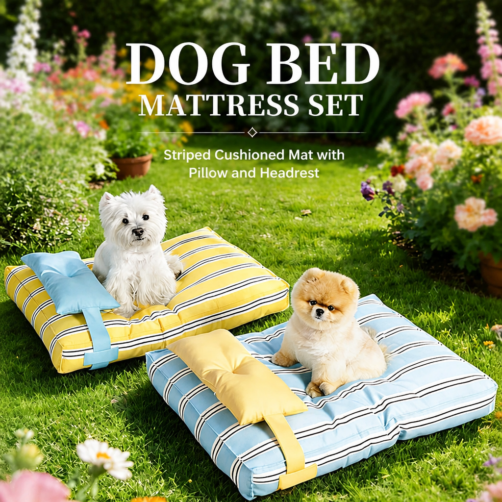 Washable Pet Bed Mat for Cats and Small to Medium Dogs