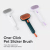2-in-1 Dog & Cat Grooming Brush for Deshedding and Detangling
