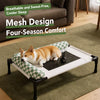 Elevated Pet Cot with Removable Bolster