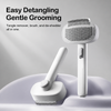 2-in-1 Deshedding & Detangling Comb for Cats and Dogs