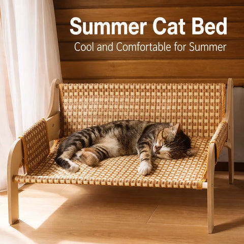 Nylon Cat Bed with Nest-Inspired Shape