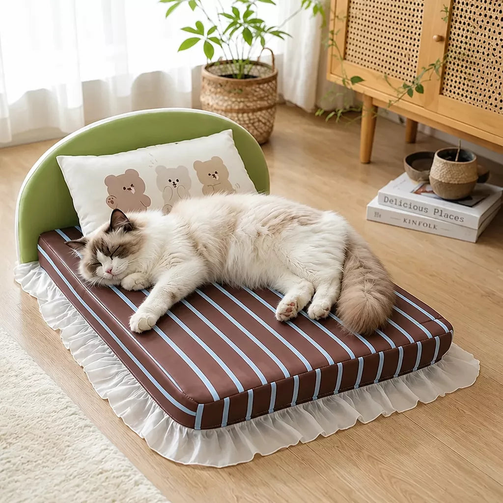Waterproof Washable Pet Bed with Pillow