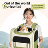 Canvas Pet Carrier Backpack for Cats and Dogs