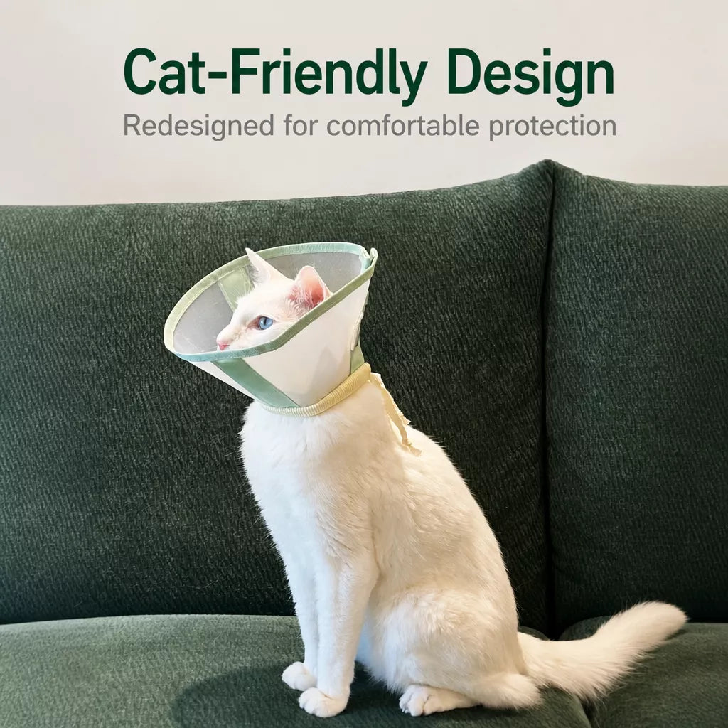 Lightweight Pet Recovery Collar for Dogs & Cats