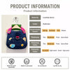 Denim-Style Nylon Pet Harness with Optional Leash for Small Pets