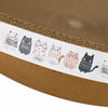 Corrugated Cardboard Cat Scratcher Lounge Bed