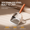 Large Metal Cat Litter Scoop with Sifting Holes