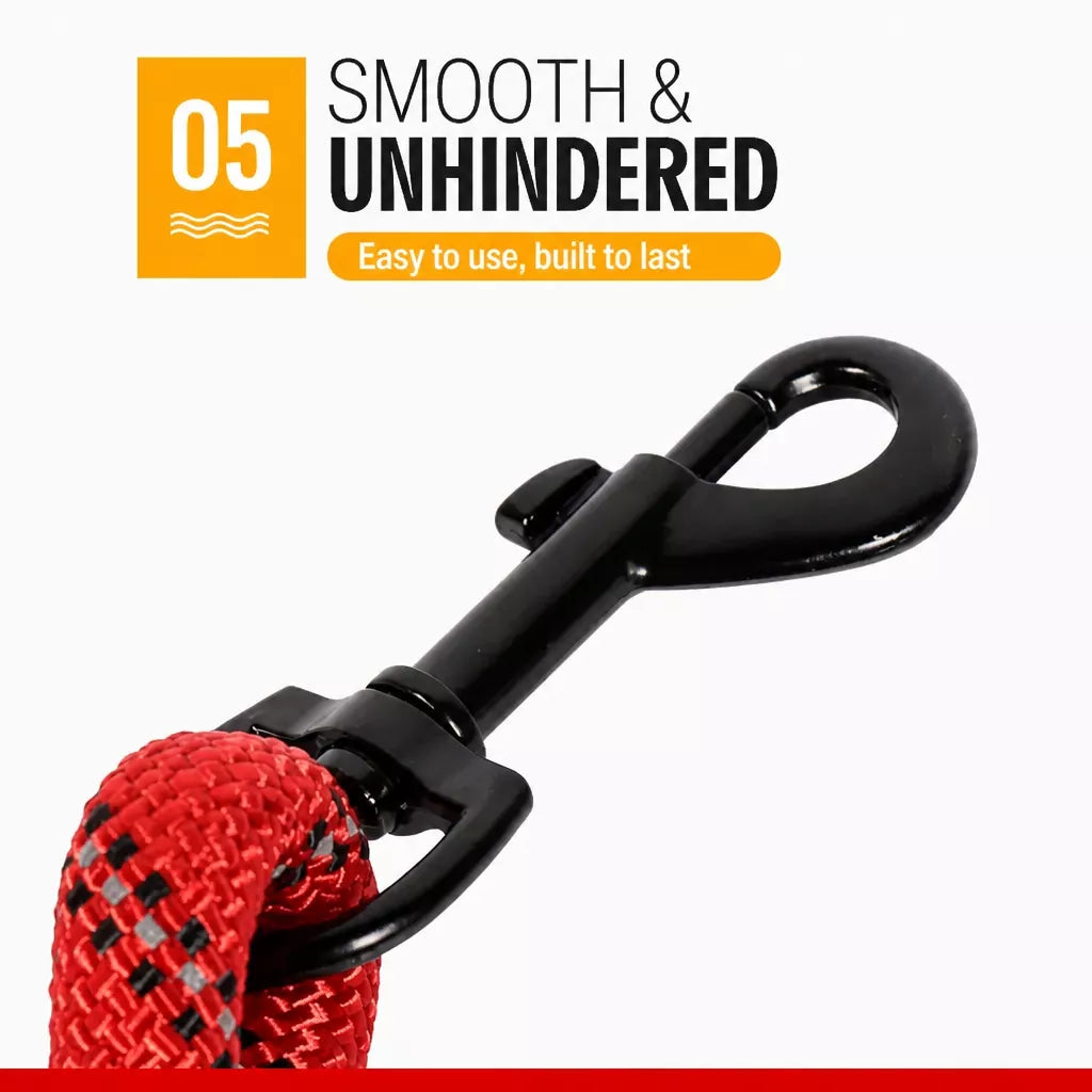 Adjustable Nylon Dog Harness & Leash