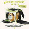 Canvas Pet Carrier Backpack for Cats and Dogs