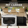 Foldable Pet Carrier for Cats and Dogs with Shoulder Strap