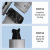 All-in-One Cat Litter Scoop with Waste Bag Holder