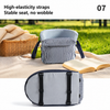 Canvas Pet Car Seat for Small Dogs & Cats - p-00262