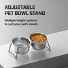 Elevated Stainless Steel Pet Bowl Stand