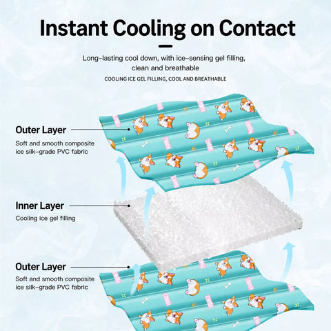 Summer Pet Resting Mat for Dogs & Cats