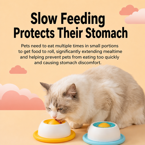 Interactive Lick Mat & Slow Feeder Toy for Dogs and Cats
