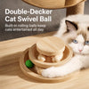 Wooden Space Capsule Cat Tree with Scratching Post