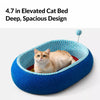 Deep-Profile Cat Scratcher Bed for Scratching and Lounging