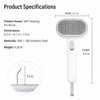 2-in-1 Dog & Cat Grooming Brush for Deshedding and Detangling