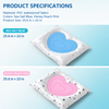 Heart-Patterned Gel Pet Mat for Dogs and Cats