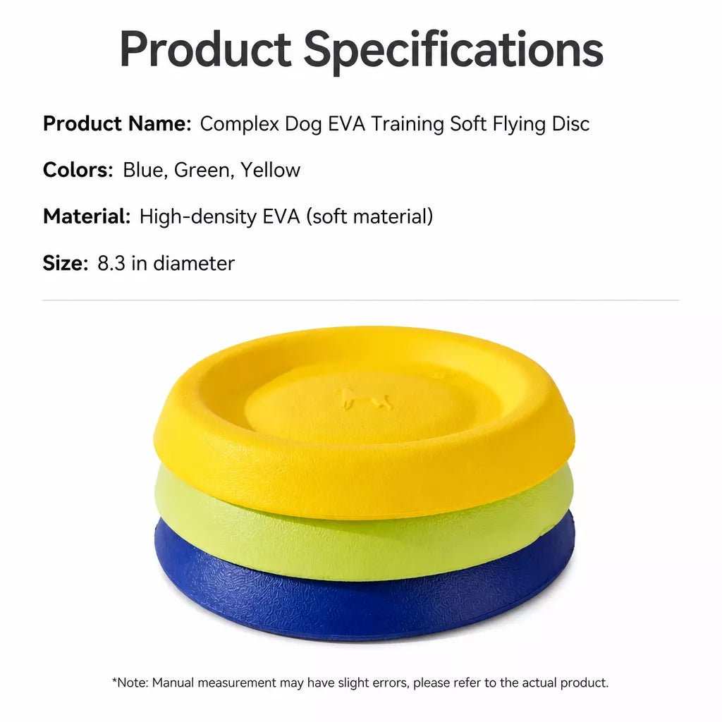 Floating Dog Flying Disc Toy for Fetch p-01180