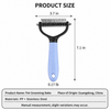 Pet Grooming Deshedding and Detangling Comb - p-00110
