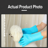 Thickened Pet Bathing Gloves, Extra Large - p-00356
