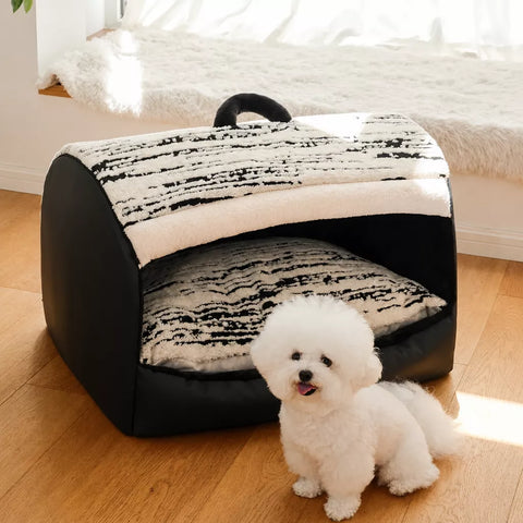 Pet Tent Bed with Removable Washable Cushion