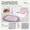 Thick Winter Pet Bed with Removable, Washable Cover