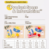 Summer Pet Harness, Leash and Hat Sets - p-00623