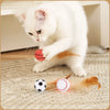 Feather Ball Teaser Toy for Cats