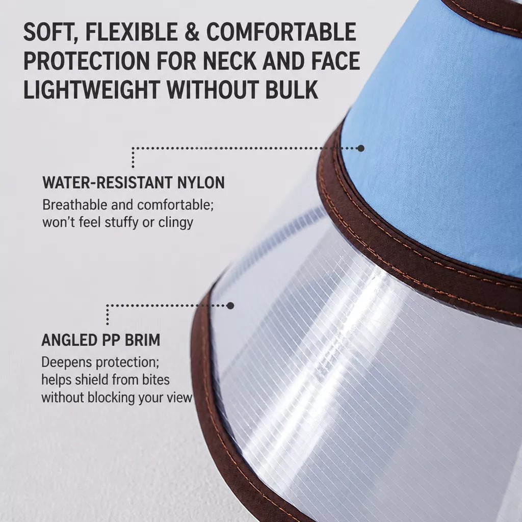 Soft Nylon Recovery Cone for Dogs