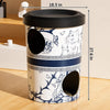 Three-Level Milk Tea Cup Cat Scratcher House