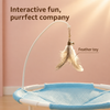 Round Elevated Pet Bed for Year-Round Lounging