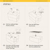 Rectangular Corrugated Cardboard Cat House & Scratcher