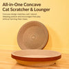 Corrugated Cardboard Cat Scratcher & Lounge