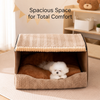 Covered Pet Bed House for Dogs and Cats - p-00712