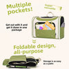 Canvas Pet Carrier Backpack for Cats and Dogs