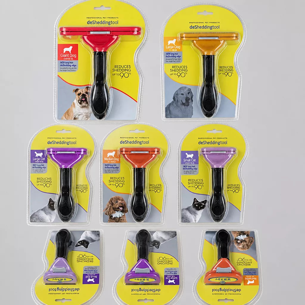 Flea and Deshedding Comb for Cats and Dogs