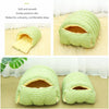 Enclosed Pet Bed for Cats & Small Dogs