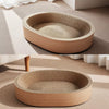 Oval Corrugated Paper Cat Scratcher Lounge